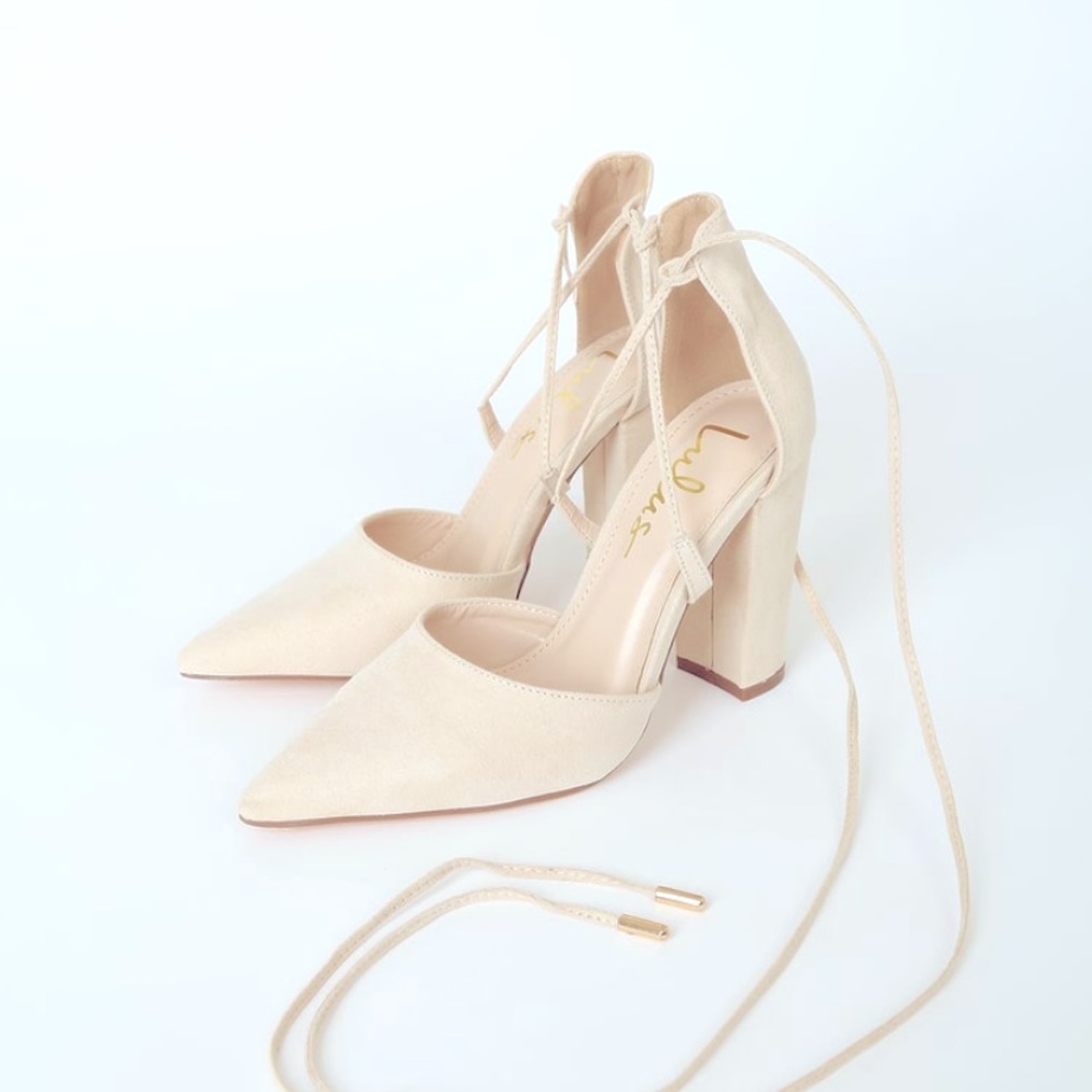 Lulus Heels NWOT